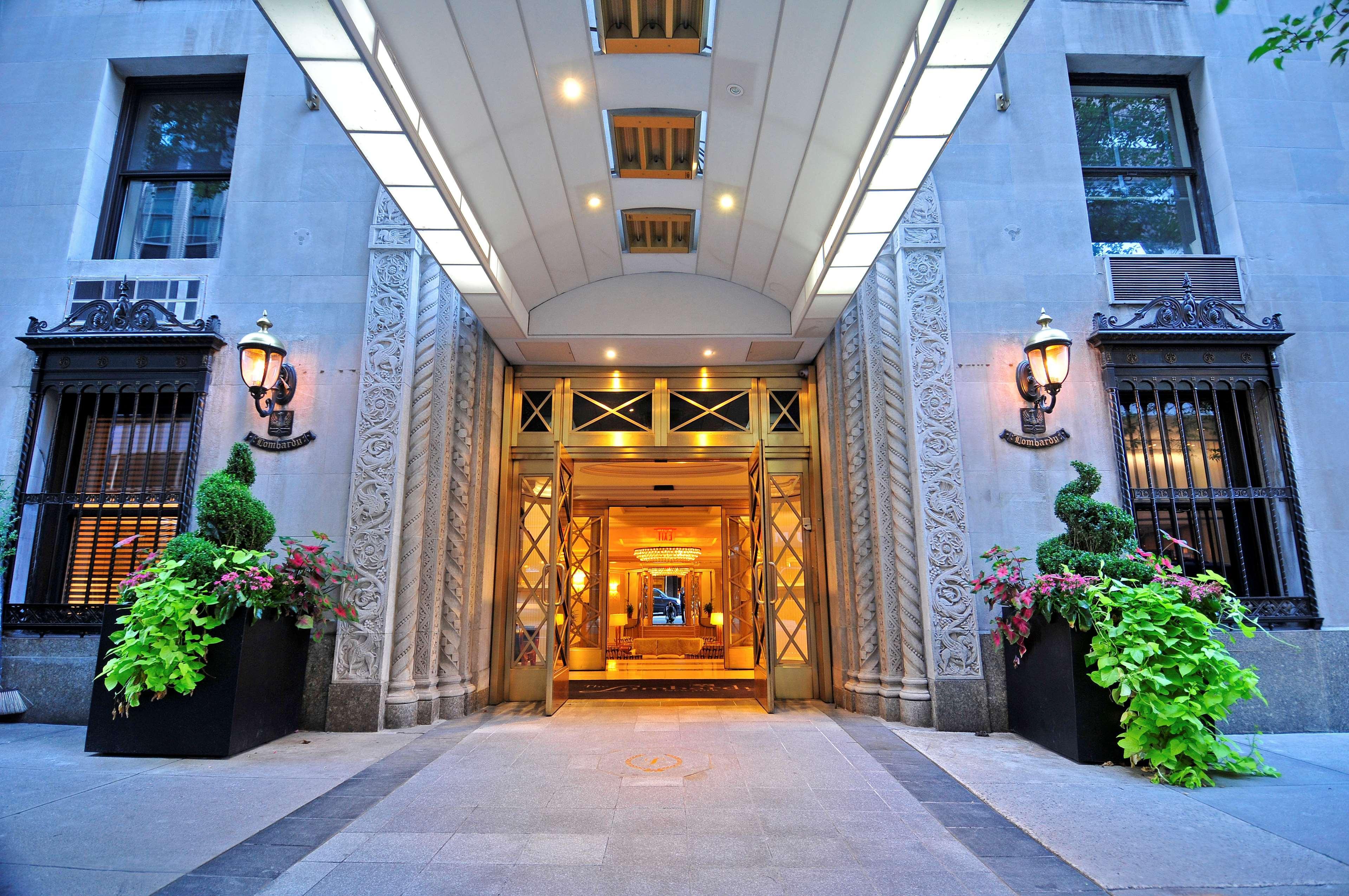 Lombardy Hotel New York Bagian luar foto